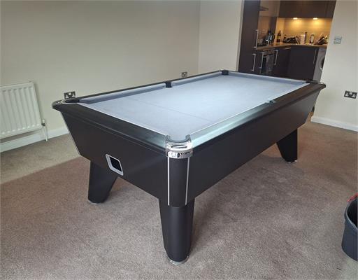 Signature Champion Premium Edition Pool Table - Black, 7ft: Warehouse Clearance